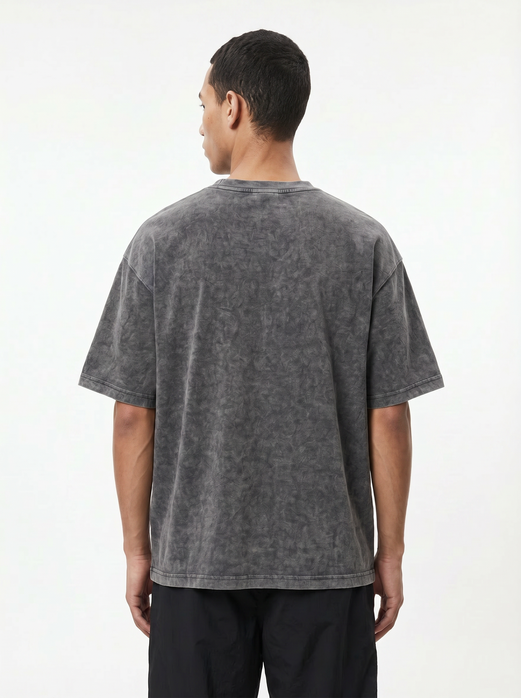 Oversize Washed Tishert Gray